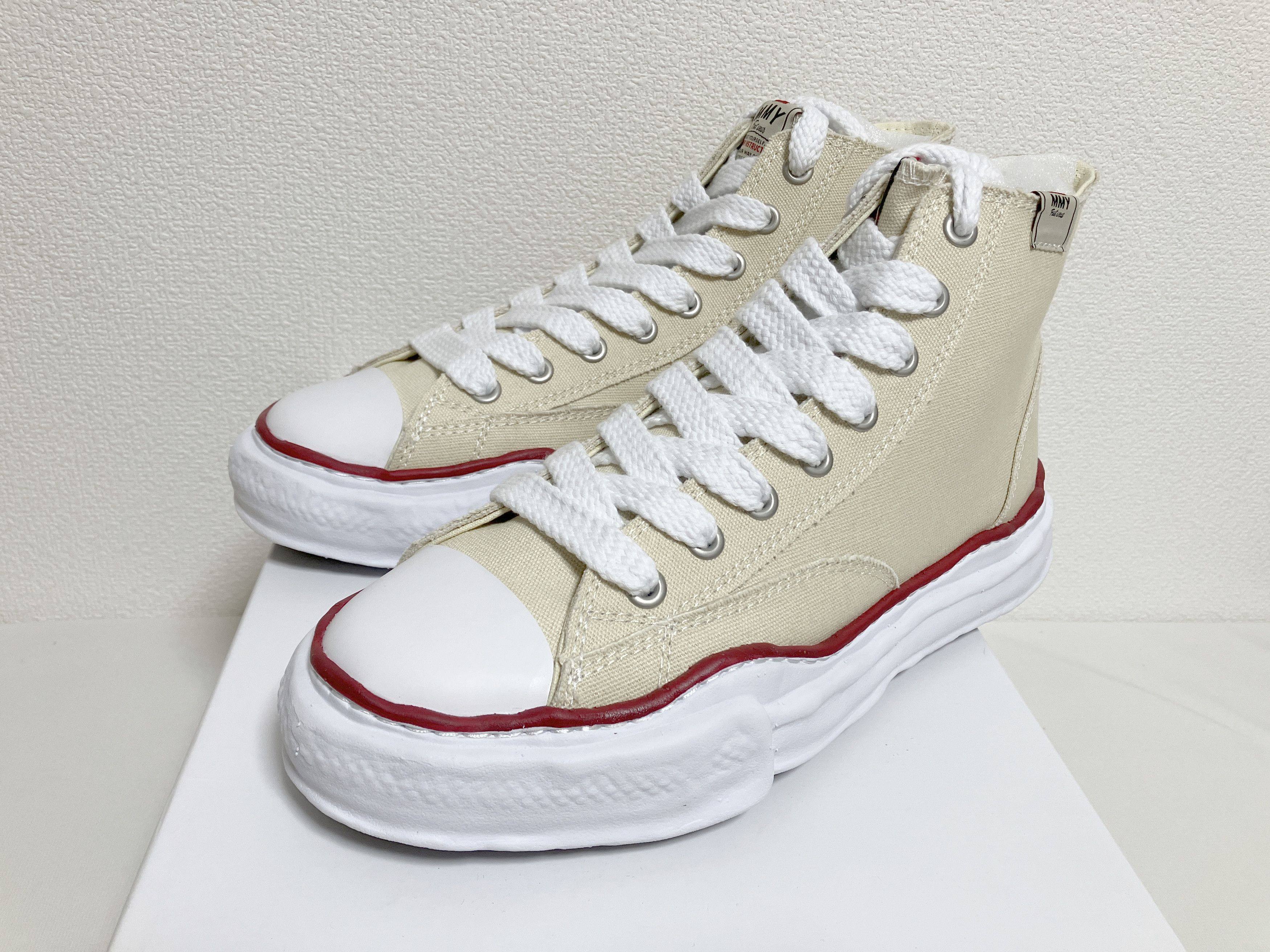 image of Miharayasuhiro Mihara Yasuhiro Peterson OG Sole Canvas Hi-Top Sneaker in Black, Men's (Size 11)