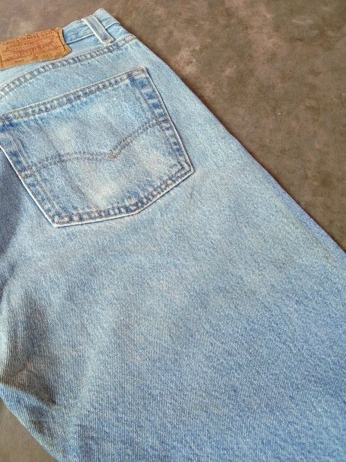 Levi's 90s Vintage Levi's 501 Made In USA Distressed Jeans 31x32 Size US 31 - 4 Thumbnail