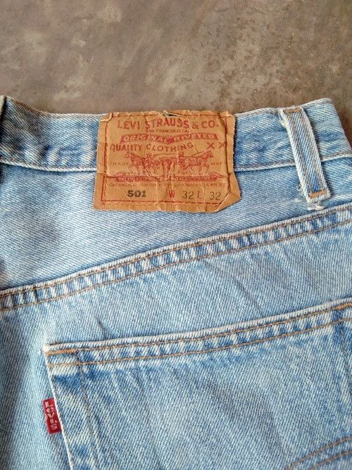 Levi's 90s Vintage Levi's 501 Made In USA Distressed Jeans 31x32 Size US 31 - 5 Thumbnail