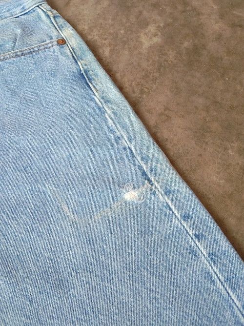 Levi's 90s Vintage Levi's 501 Made In USA Distressed Jeans 31x32 Size US 31 - 8 Thumbnail