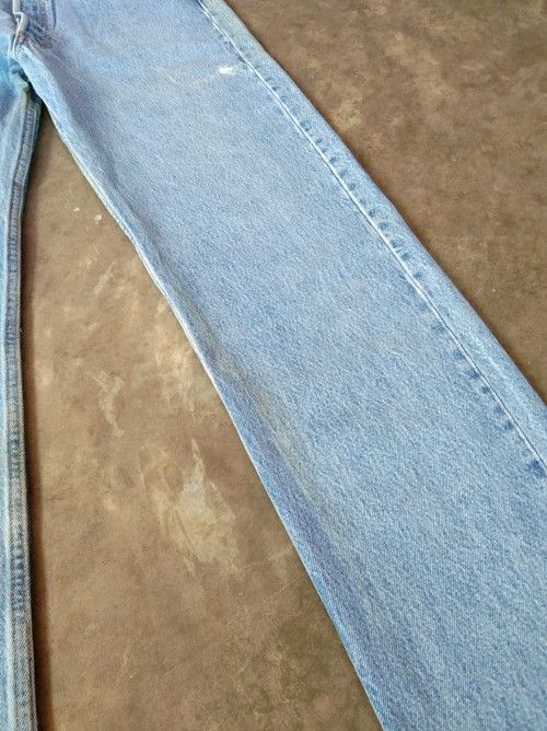 Levi's 90s Vintage Levi's 501 Made In USA Distressed Jeans 31x32 Size US 31 - 6 Thumbnail