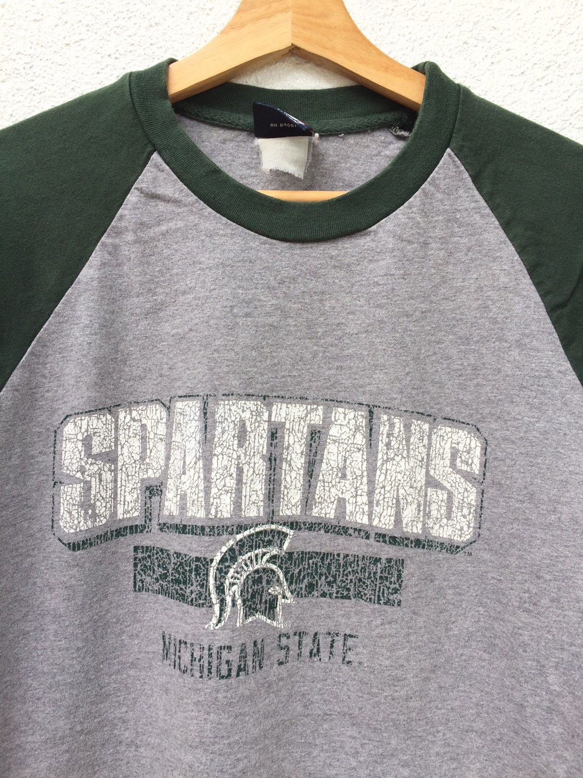 Vintage Vintage Spartan Michigan State T-shirts Size US M / EU 48-50 / 2 - 2 Thumbnail