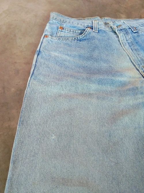 Levi's 80s Vintage Levi's Jeans 210 Orange Tab Distressed Denim Size US 28 / EU 44 - 5 Thumbnail