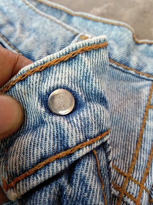 Levi's 80s Vintage Levi's Jeans 210 Orange Tab Distressed Denim Size US 28 / EU 44 - 9 Thumbnail