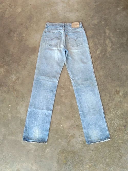 Levi's 80s Vintage Levi's Jeans 210 Orange Tab Distressed Denim Size US 28 / EU 44 - 2 Thumbnail