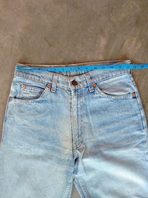 Levi's 80s Vintage Levi's Jeans 210 Orange Tab Distressed Denim Size US 28 / EU 44 - 6 Thumbnail