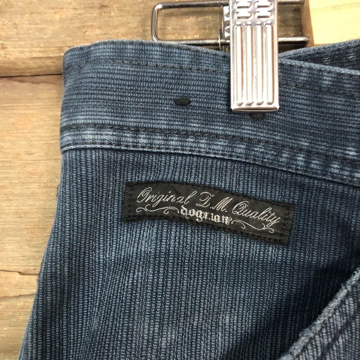 Japanese Brand DLL Dogman Blue utility Cargo Multipocket Pants #1571 Size US 31 - 9 Thumbnail
