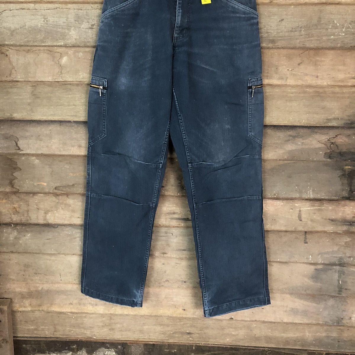Japanese Brand DLL Dogman Blue utility Cargo Multipocket Pants #1571 Size US 31 - 3 Thumbnail
