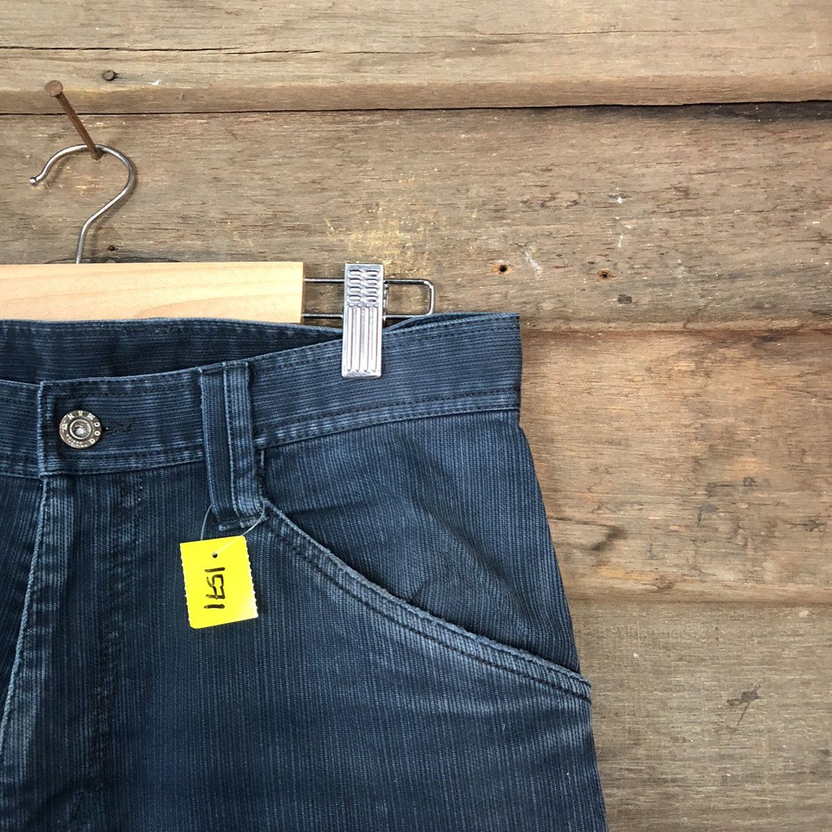 Japanese Brand DLL Dogman Blue utility Cargo Multipocket Pants #1571 Size US 31 - 7 Thumbnail