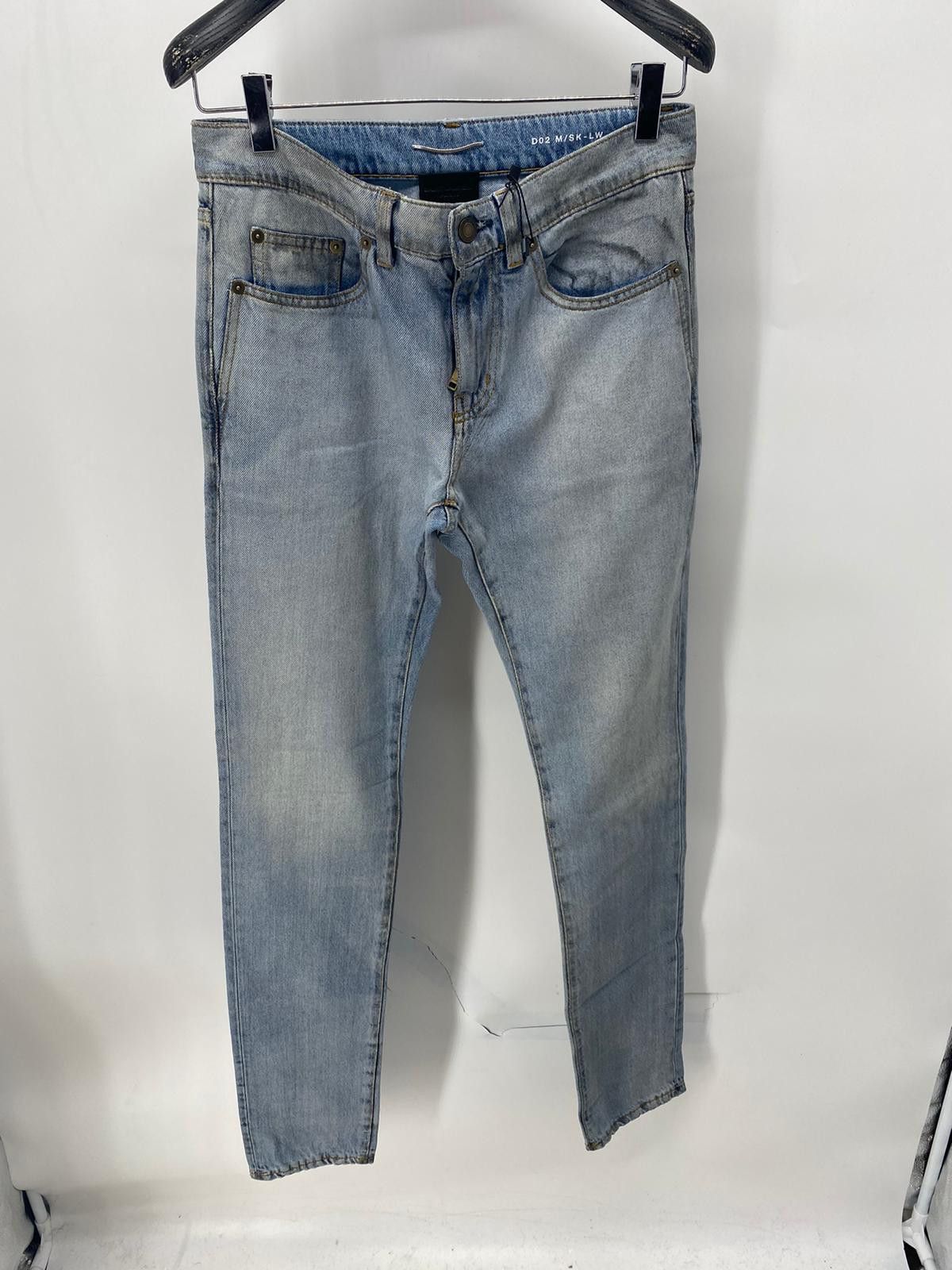 Saint Laurent Paris D02 Denim in Dirty Vintage Blue Size US 27 - 1 Preview