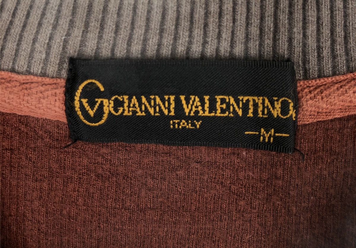 Gianni Valentino × Giovanni Valentino × Vintage 90s Gianni Valentino Embroidery Big Logo SpellOut Size US M / EU 48-50 / 2 - 6 Thumbnail