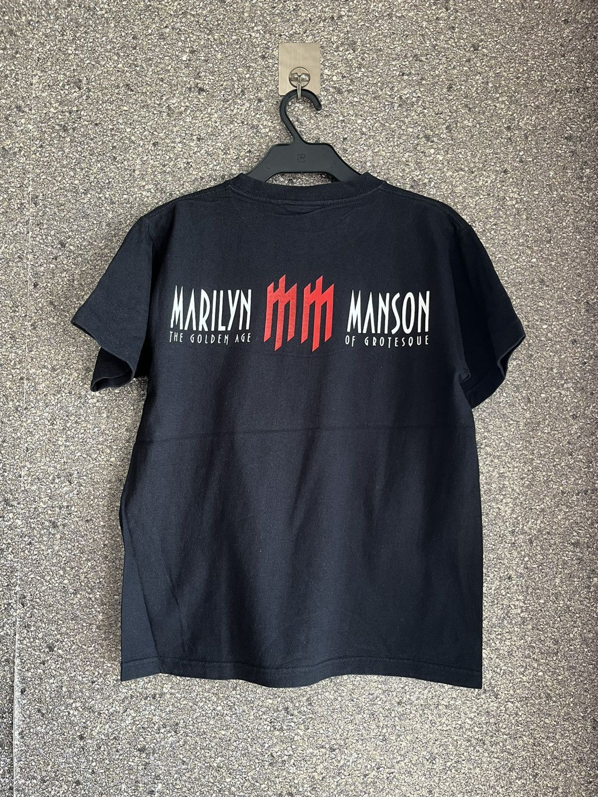 Band Tees × Vintage Marilyn manson ft68 Size US S / EU 44-46 / 1 - 4 Thumbnail