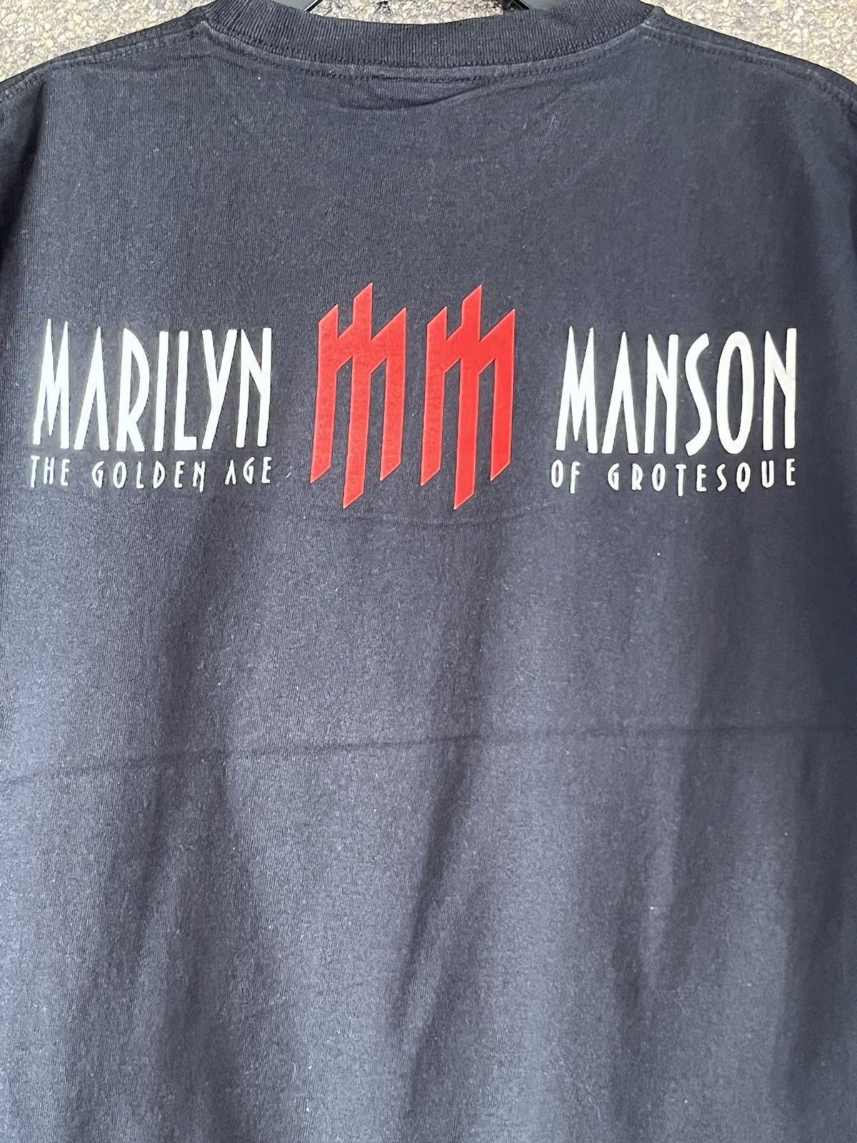 Band Tees × Vintage Marilyn manson ft68 Size US S / EU 44-46 / 1 - 5 Thumbnail