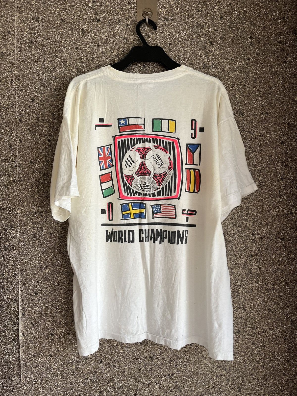 Vintage Soccer ft81 Size US XL / EU 56 / 4 - 4 Thumbnail