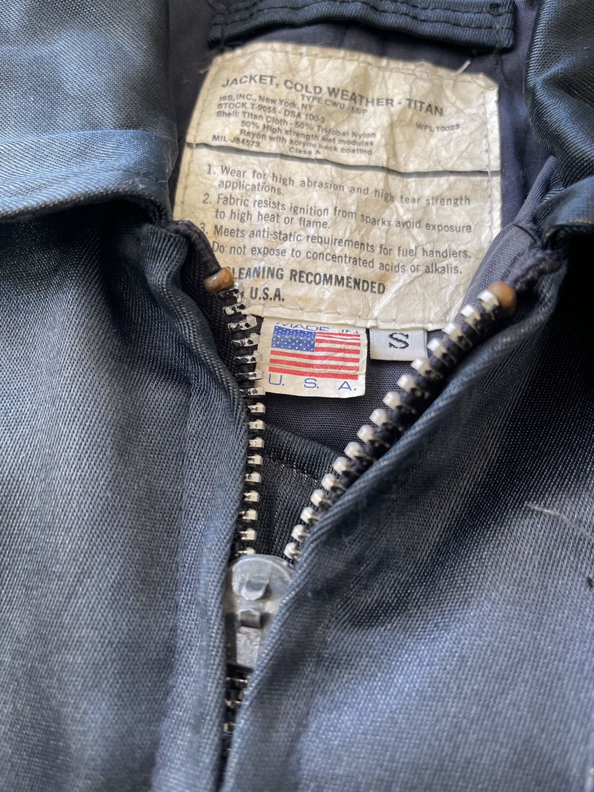 Buzz Rickson's × Vintage VINTAGE ISS CWU 55P USAF COLD WEATHER TITAN JACKET Size US S / EU 44-46 / 1 - 12 Thumbnail