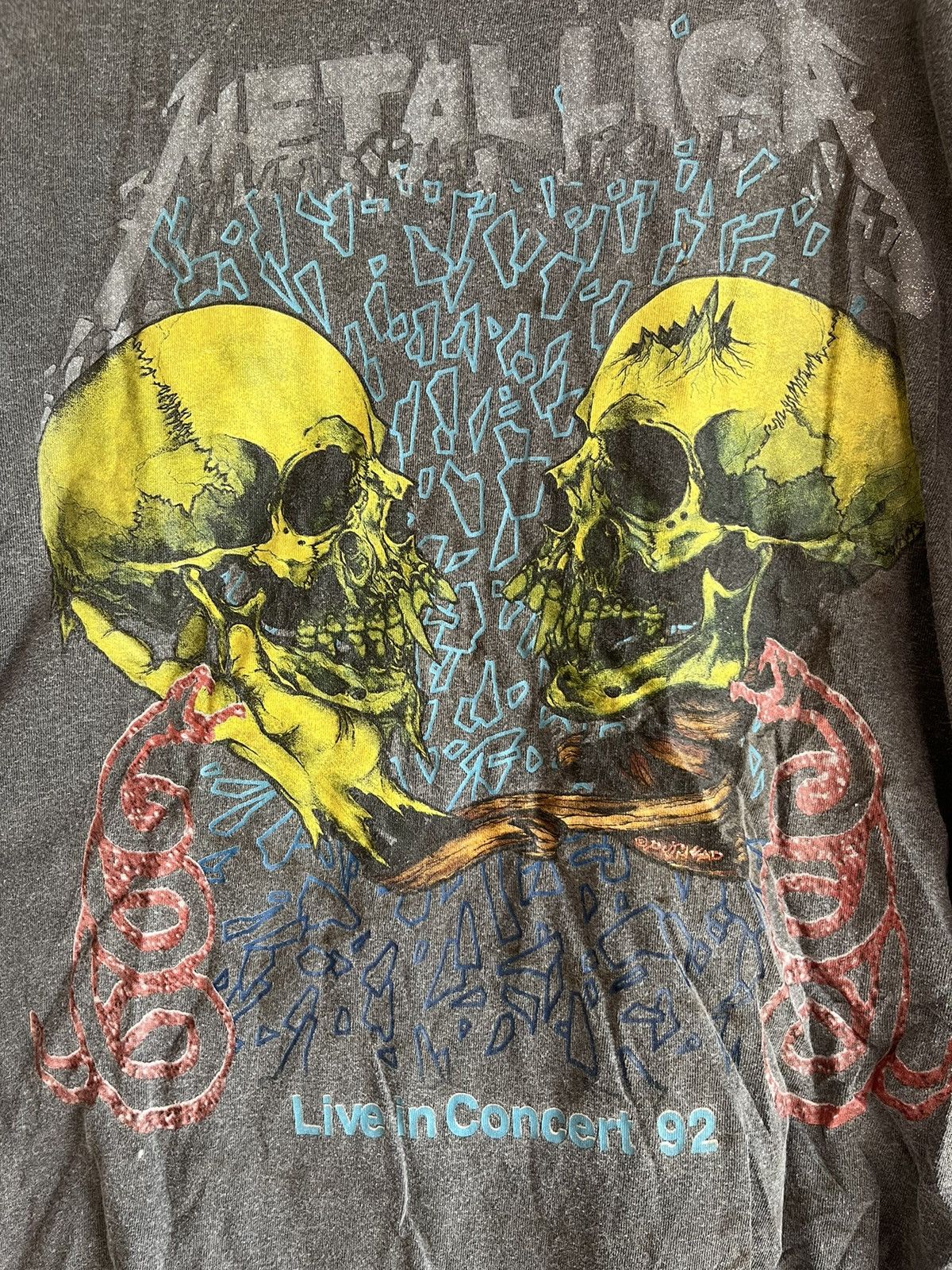 Vintage Live in concert 92 ft80 Size US L / EU 52-54 / 3 - 2 Thumbnail