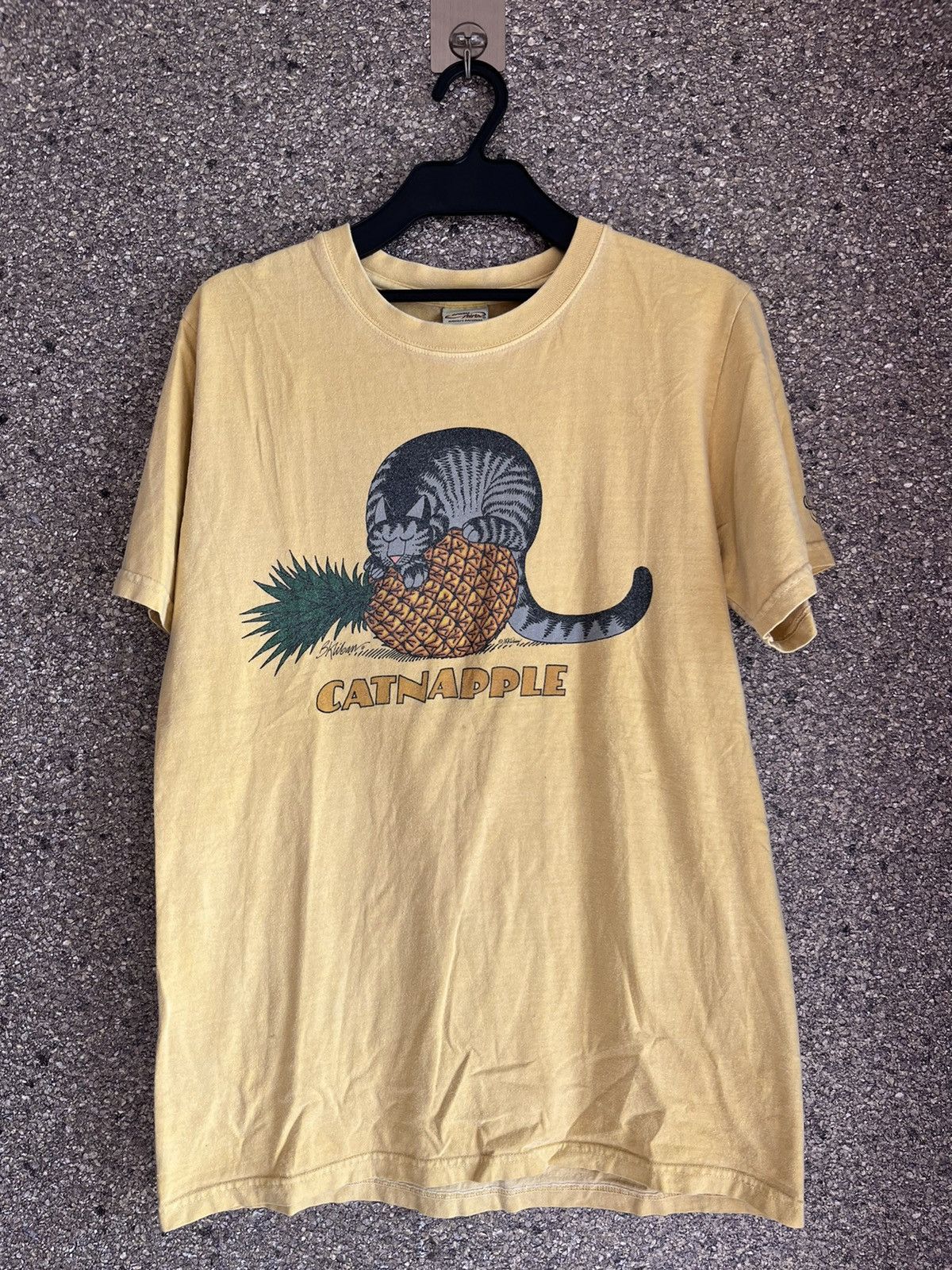 image of Made In USA x Vintage Catnapple Ft80 in Yellow, Men's (Size Small)