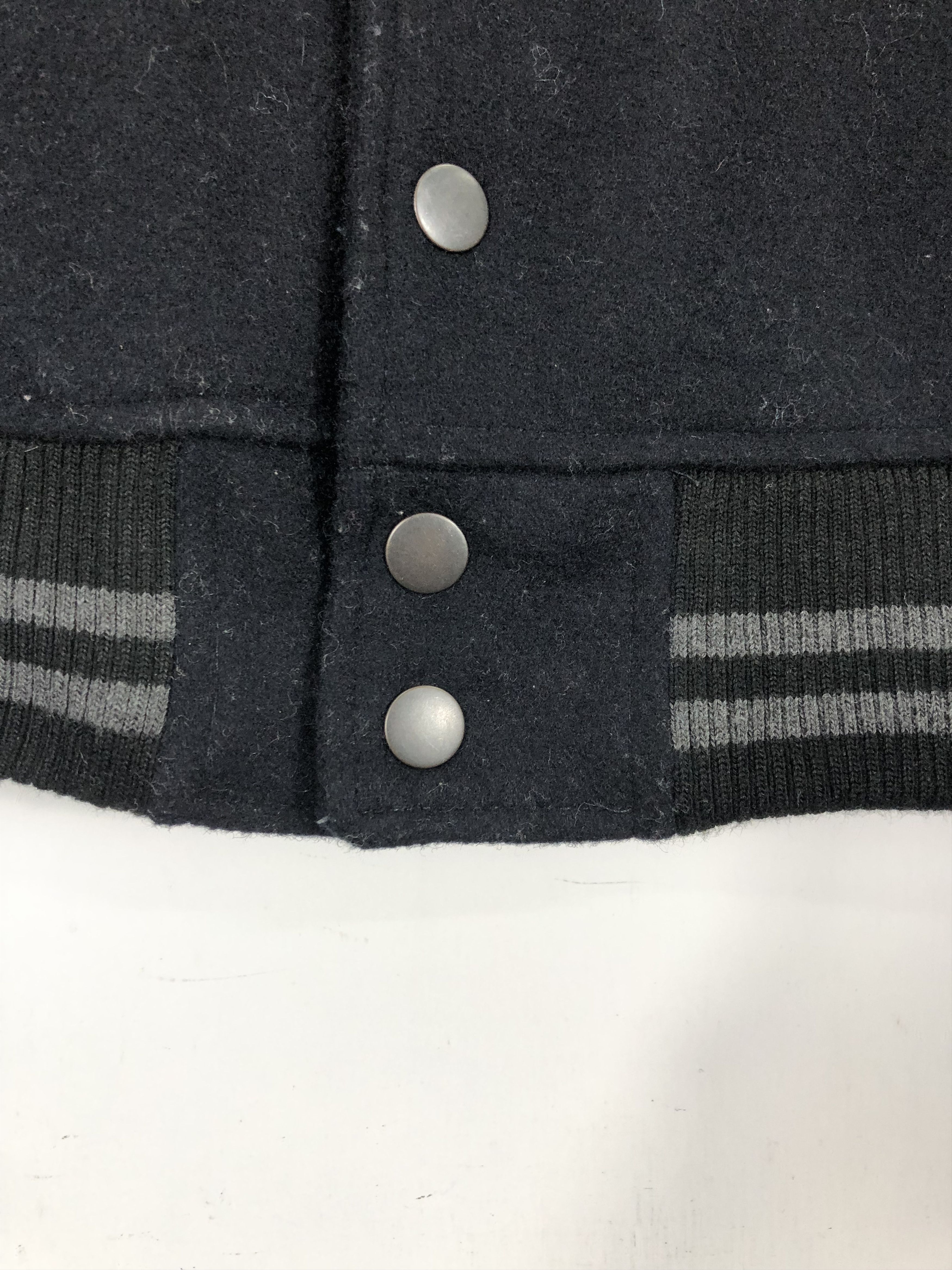 Japanese Brand Rageblue Japan Varsity Jacket Leather Sleeve V0169 Size US L / EU 52-54 / 3 - 9 Thumbnail