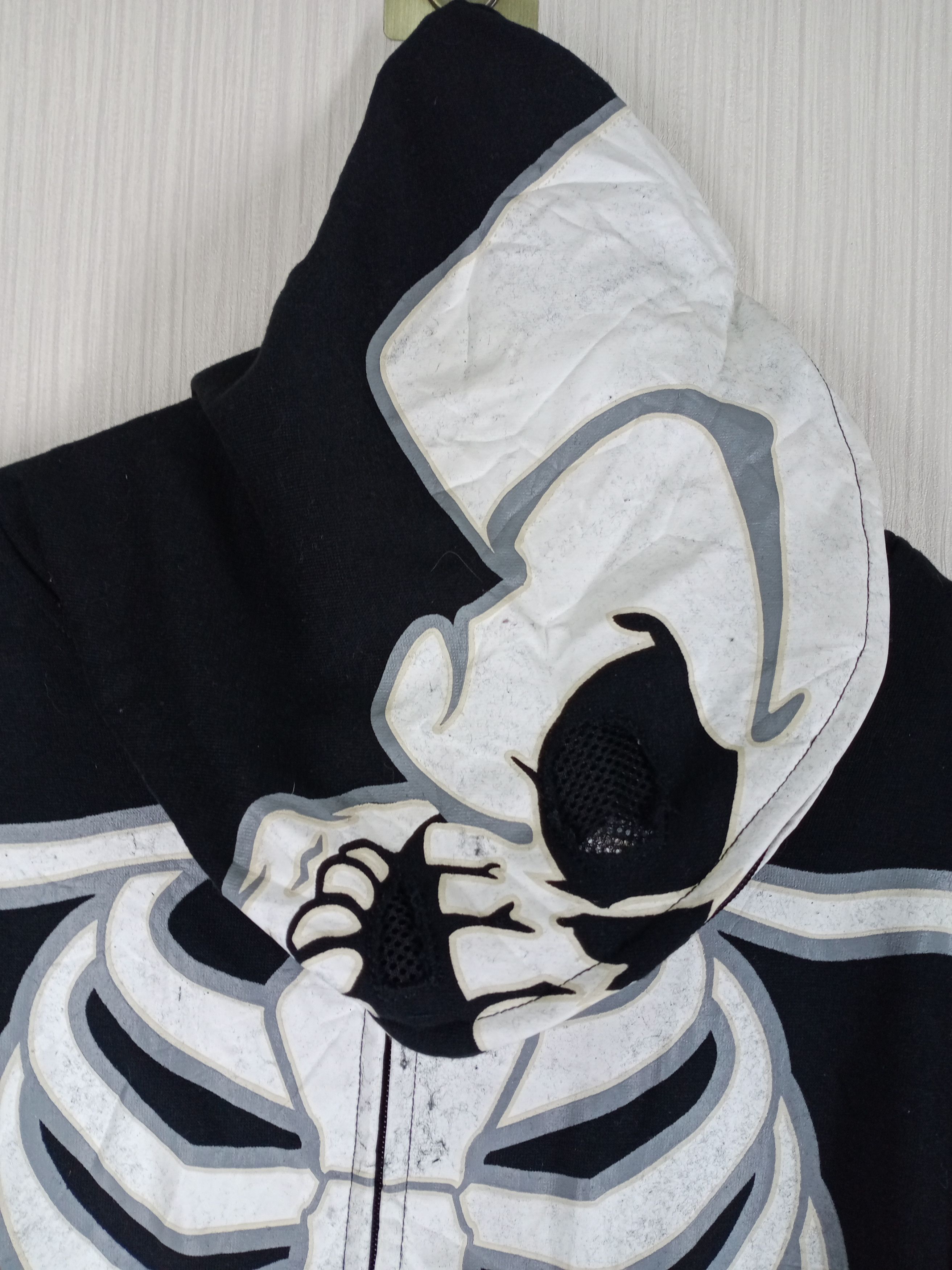 Japanese Brand Skeleton Hoodie Size US XXL / EU 58 / 5 - 5 Thumbnail