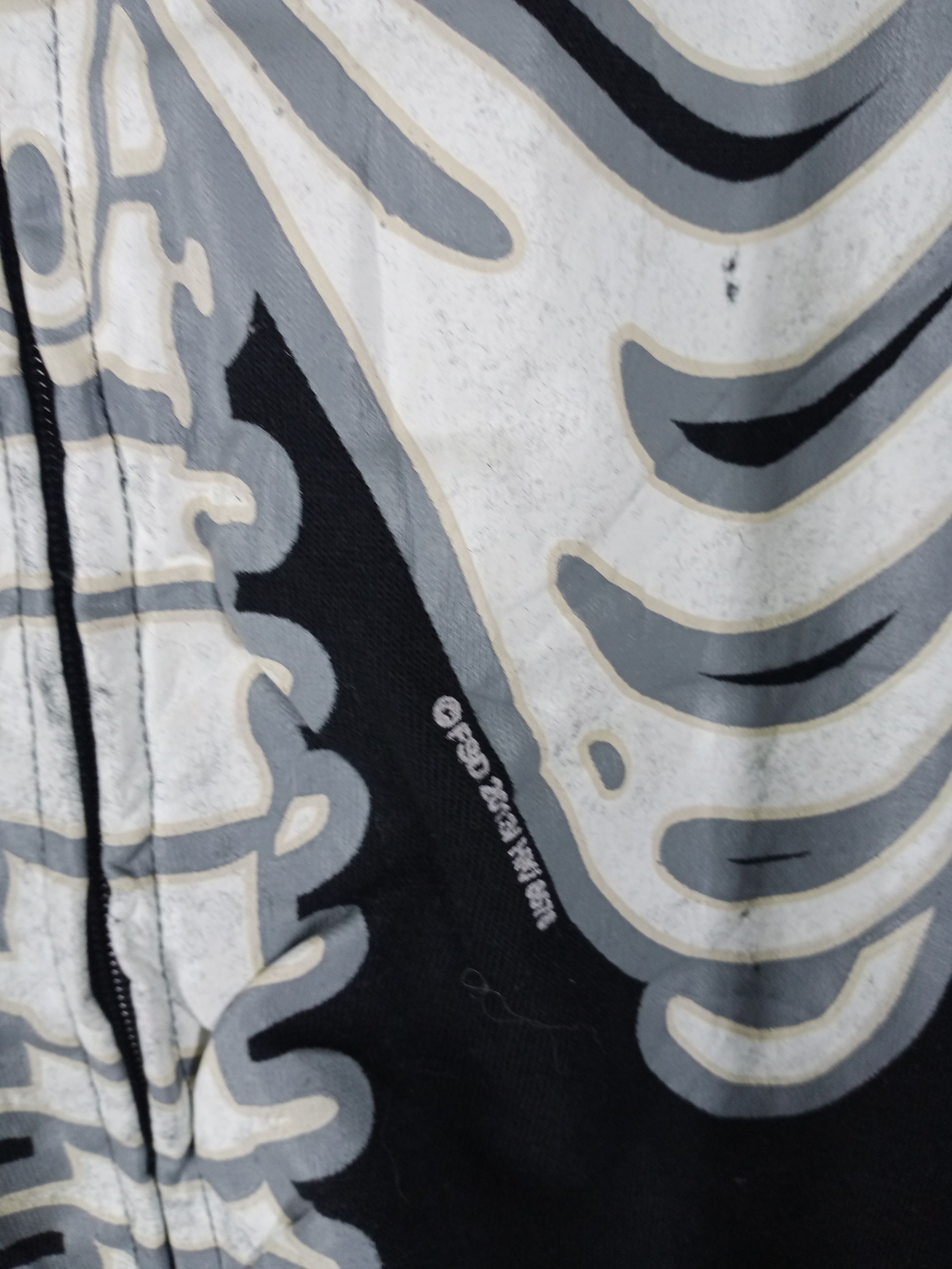 Japanese Brand Skeleton Hoodie Size US XXL / EU 58 / 5 - 3 Thumbnail
