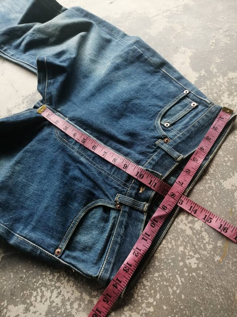 Japanese Brand SICKS💥Vintage Japanese Rusty Distress Redline Like Evisu Size US 29 - 18 Thumbnail
