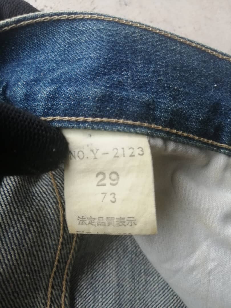 Japanese Brand SICKS💥Vintage Japanese Rusty Distress Redline Like Evisu Size US 29 - 11 Thumbnail