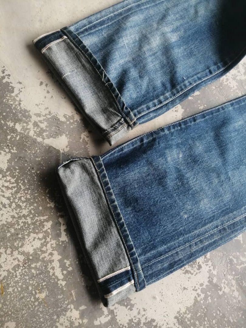 Japanese Brand SICKS💥Vintage Japanese Rusty Distress Redline Like Evisu Size US 29 - 16 Thumbnail
