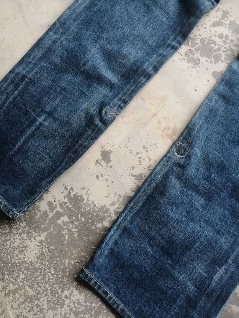 Japanese Brand SICKS💥Vintage Japanese Rusty Distress Redline Like Evisu Size US 29 - 15 Thumbnail