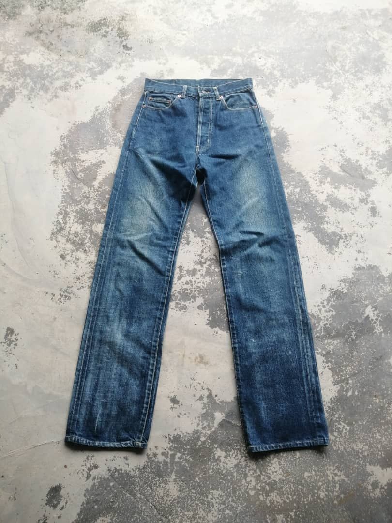 Japanese Brand SICKS💥Vintage Japanese Rusty Distress Redline Like Evisu Size US 29 - 3 Thumbnail