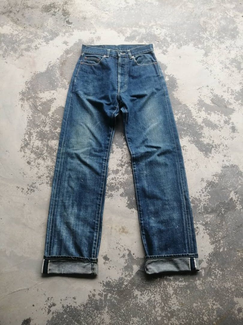 Japanese Brand SICKS💥Vintage Japanese Rusty Distress Redline Like Evisu Size US 29 - 2 Thumbnail