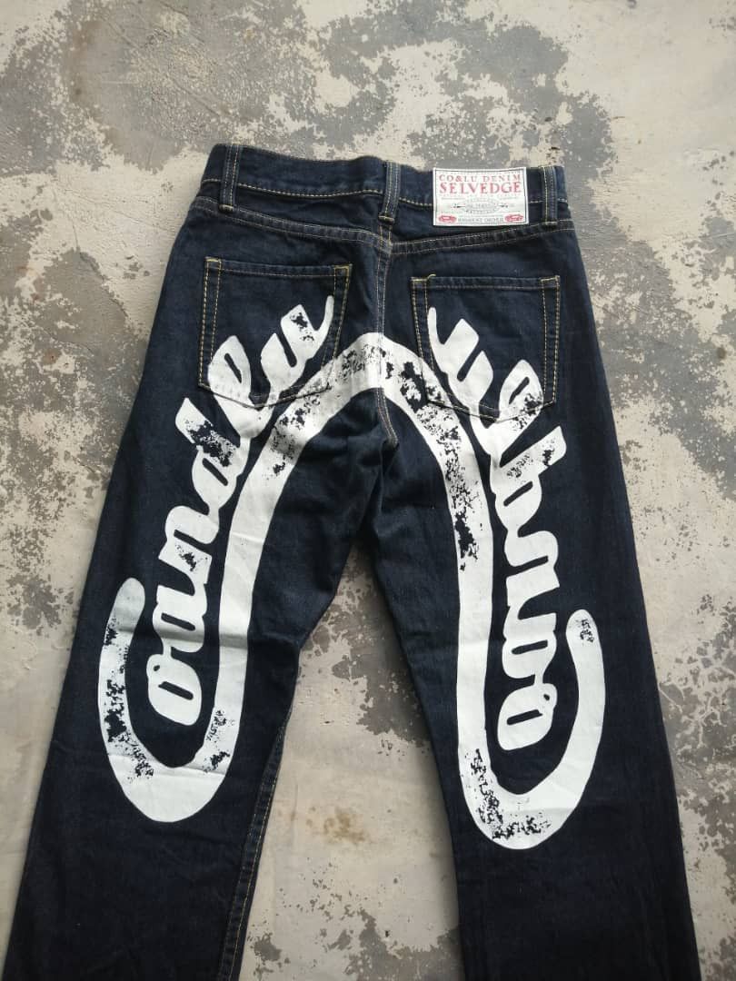 Japanese Brand GRAIL🔥Japanese Brand CO & LU Denim Selvedge Jeans Size US 30 / EU 46 - 10 Thumbnail