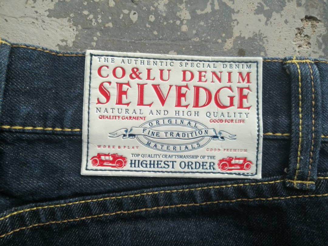 Japanese Brand GRAIL🔥Japanese Brand CO & LU Denim Selvedge Jeans Size US 30 / EU 46 - 6 Thumbnail