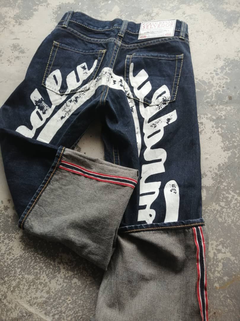 Japanese Brand GRAIL🔥Japanese Brand CO & LU Denim Selvedge Jeans Size US 30 / EU 46 - 12 Thumbnail