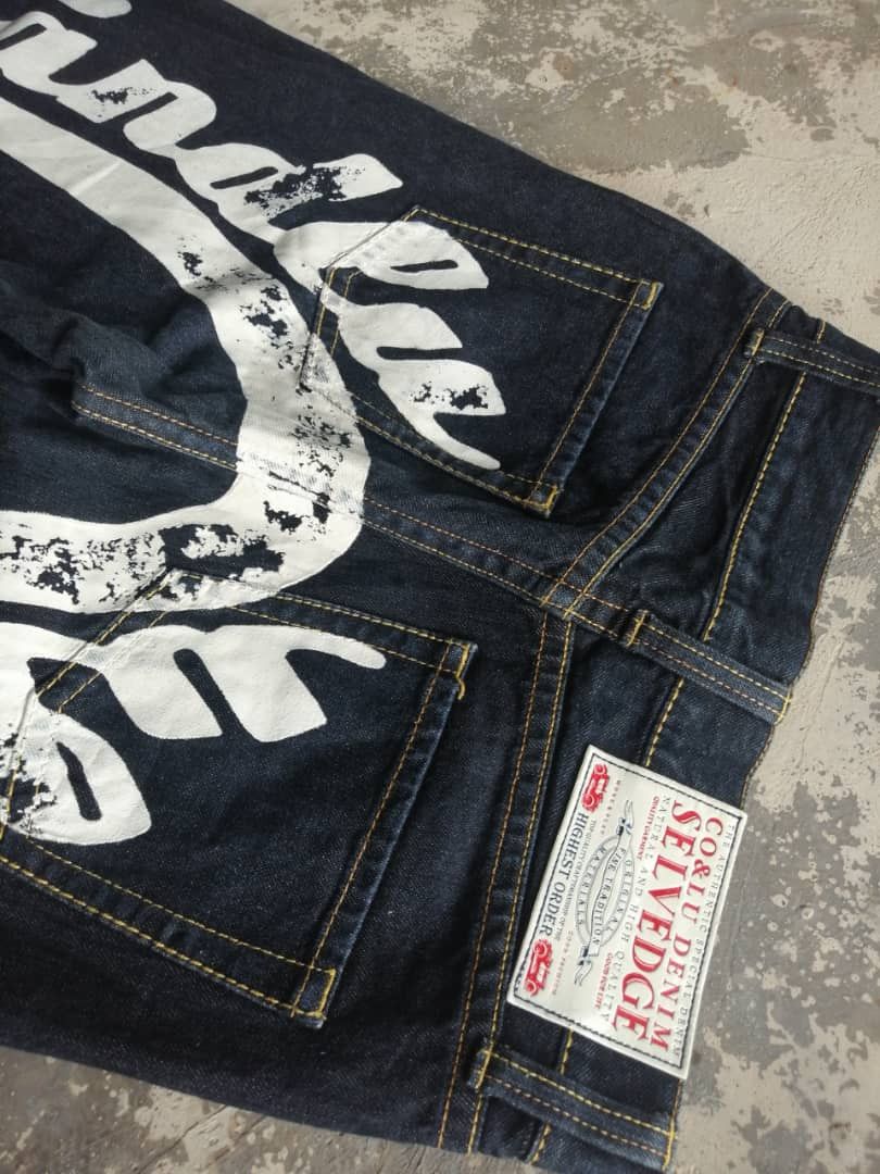 Japanese Brand GRAIL🔥Japanese Brand CO & LU Denim Selvedge Jeans Size US 30 / EU 46 - 9 Thumbnail