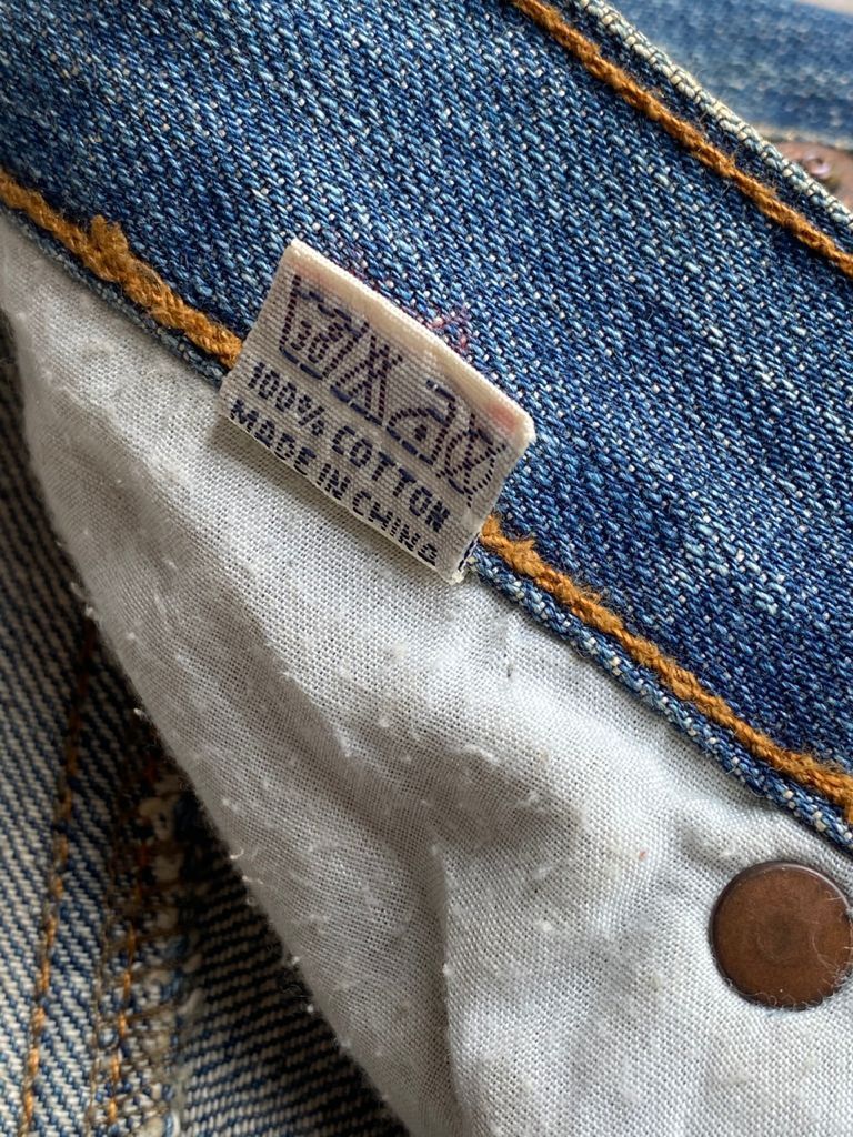 Japanese Brand RARE🔥Japanese Distress Patchwork Jeans Life On Mars Size US 30 / EU 46 - 13 Thumbnail