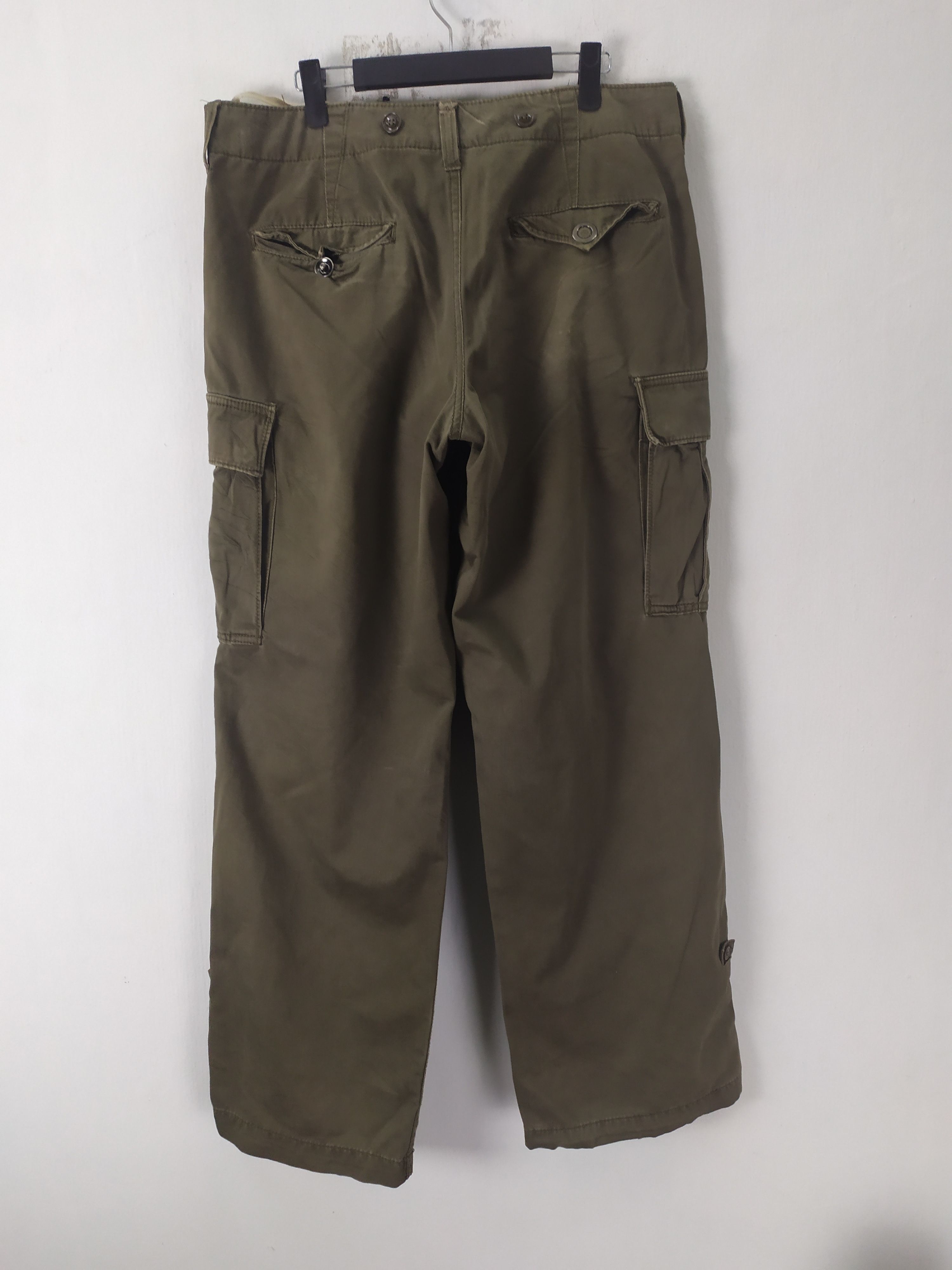 Japanese Brand VINTAGE REAL USED FATIGUES CARGO PANTS Size US 35 - 6 Thumbnail