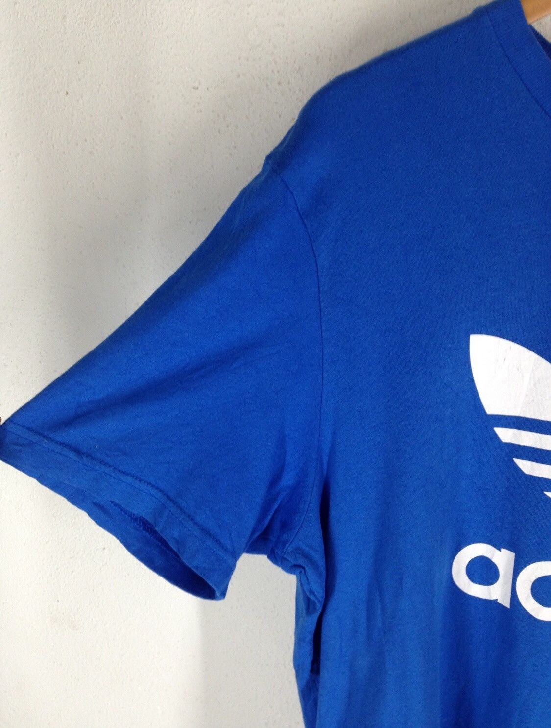 Adidas Adidas Trefoil Big Logo T-Shirt Size US XL / EU 56 / 4 - 4 Thumbnail
