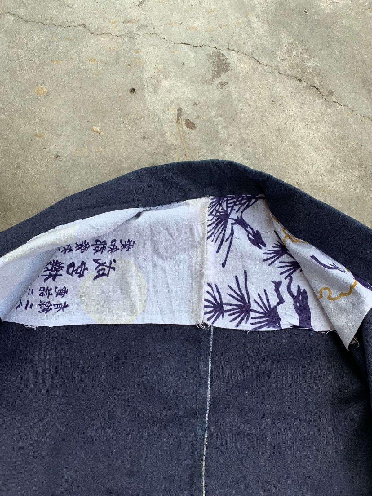Japanese Brand Vintage JAPANESE Indigo Boro Noragi Kimono Cardigan Jacket Size US L / EU 52-54 / 3 - 3 Thumbnail
