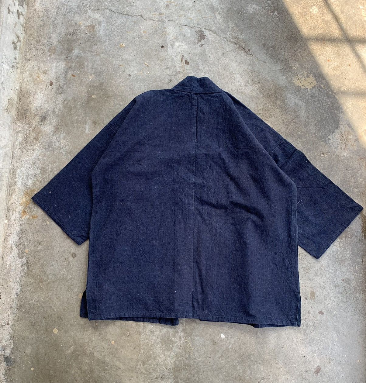Japanese Brand Vintage JAPANESE Indigo Boro Noragi Kimono Cardigan Jacket Size US L / EU 52-54 / 3 - 4 Thumbnail
