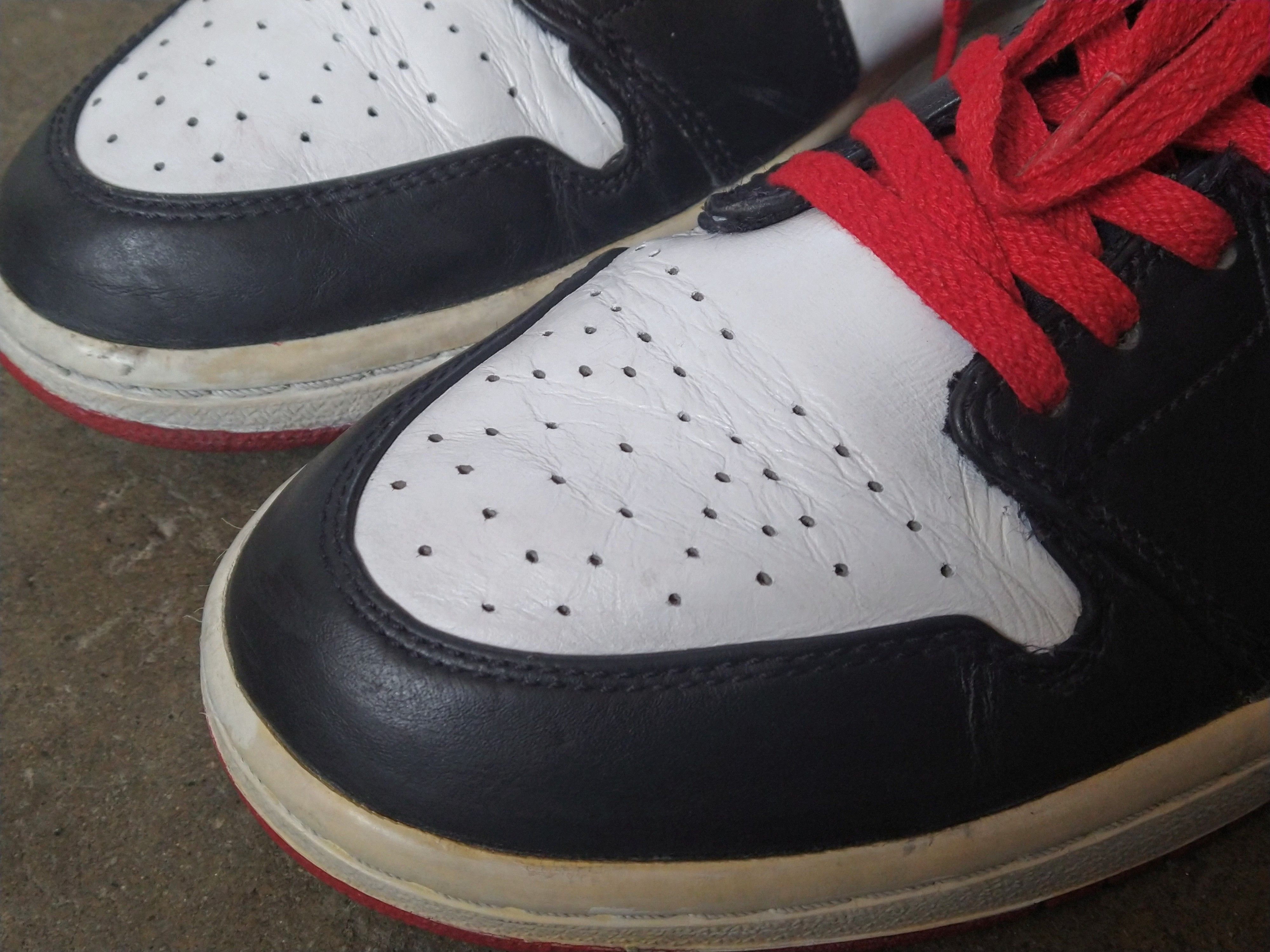 Jordan Brand × Nike Nike Air Jordan Retro 1 Old Love Size 10.5 Red 136085102 Size US 10.5 / EU 43-44 - 5 Thumbnail