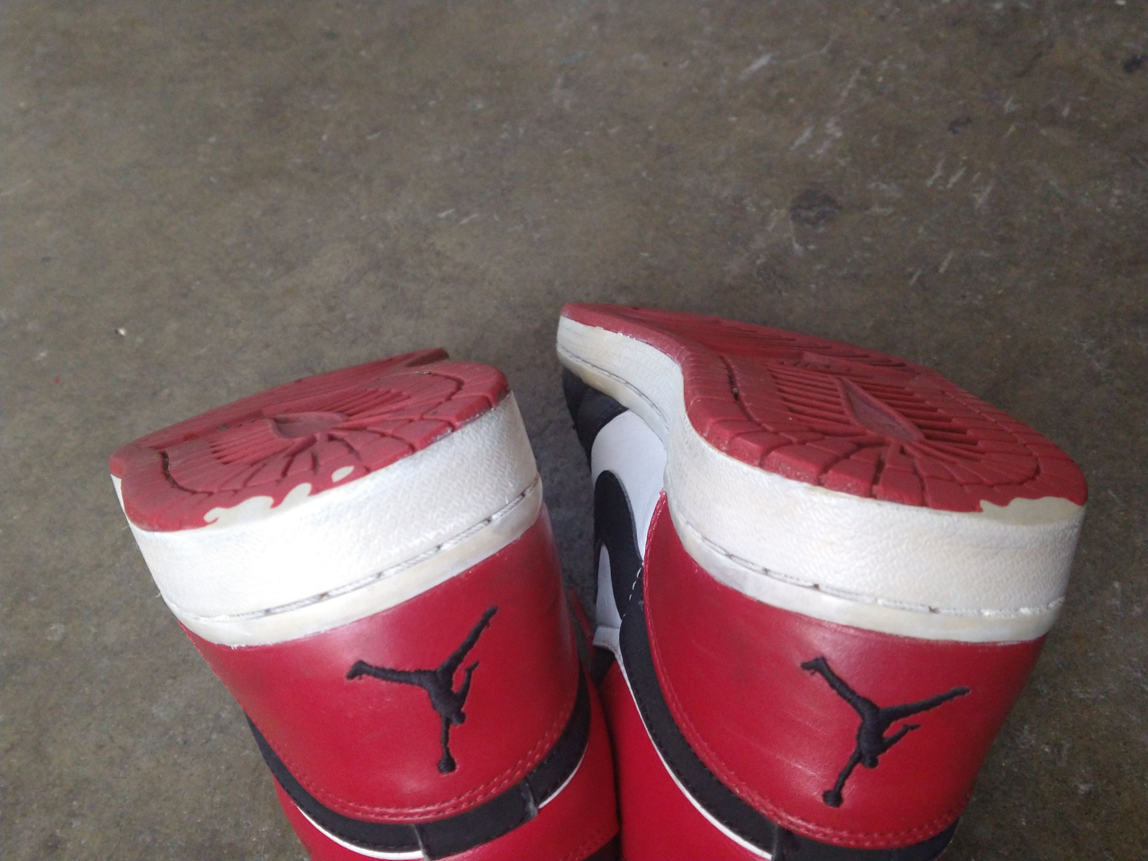 Jordan Brand × Nike Nike Air Jordan Retro 1 Old Love Size 10.5 Red 136085102 Size US 10.5 / EU 43-44 - 16 Thumbnail