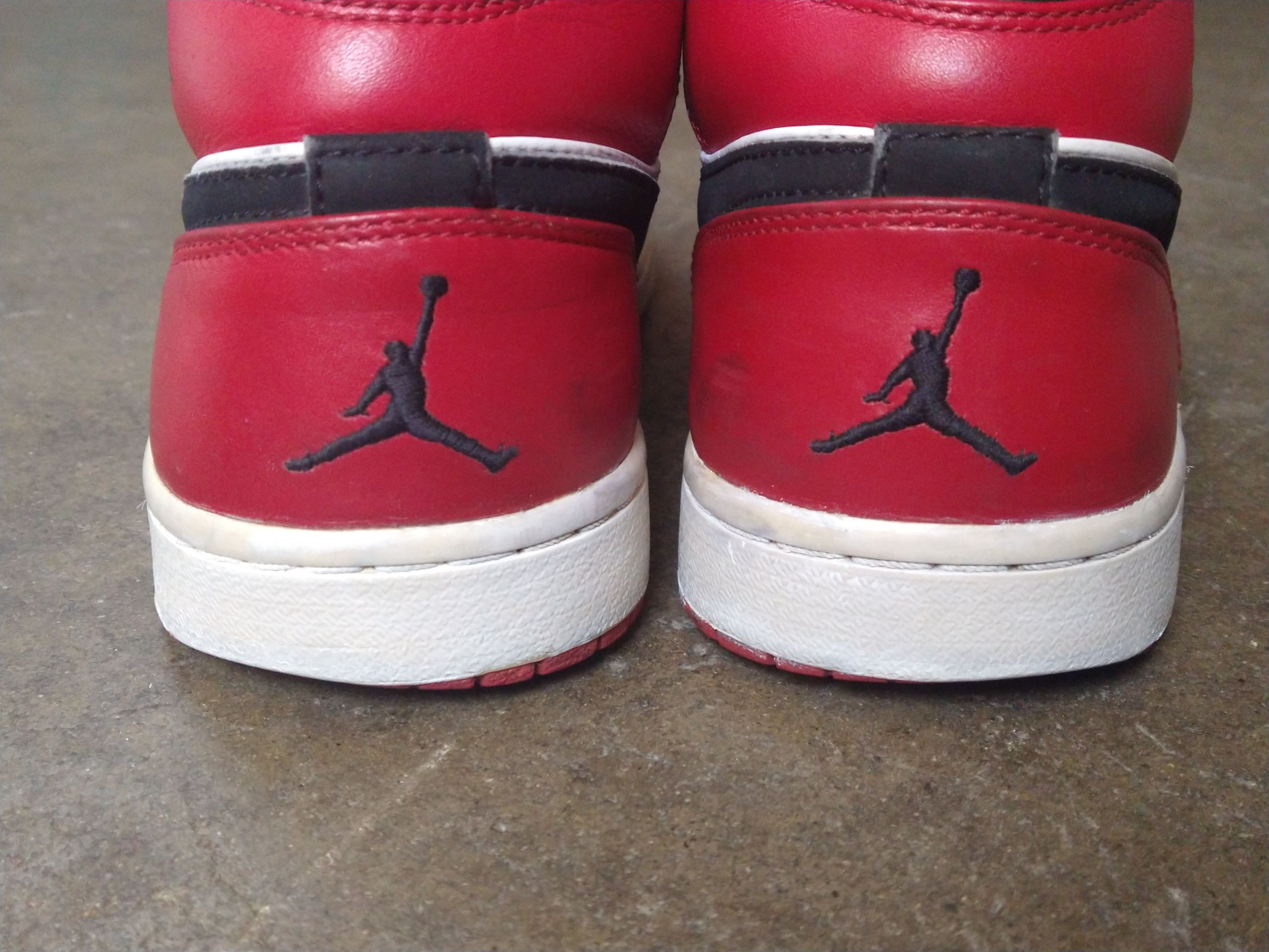 Jordan Brand × Nike Nike Air Jordan Retro 1 Old Love Size 10.5 Red 136085102 Size US 10.5 / EU 43-44 - 15 Thumbnail