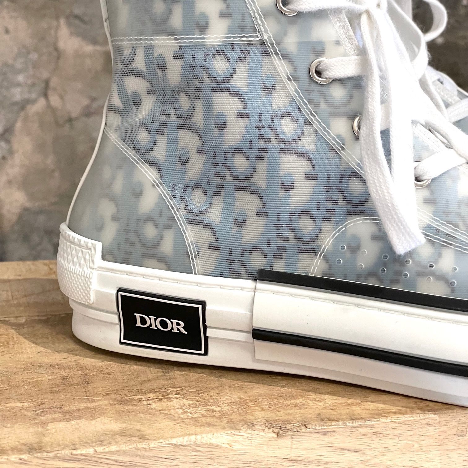 dior oblique high top sneakers