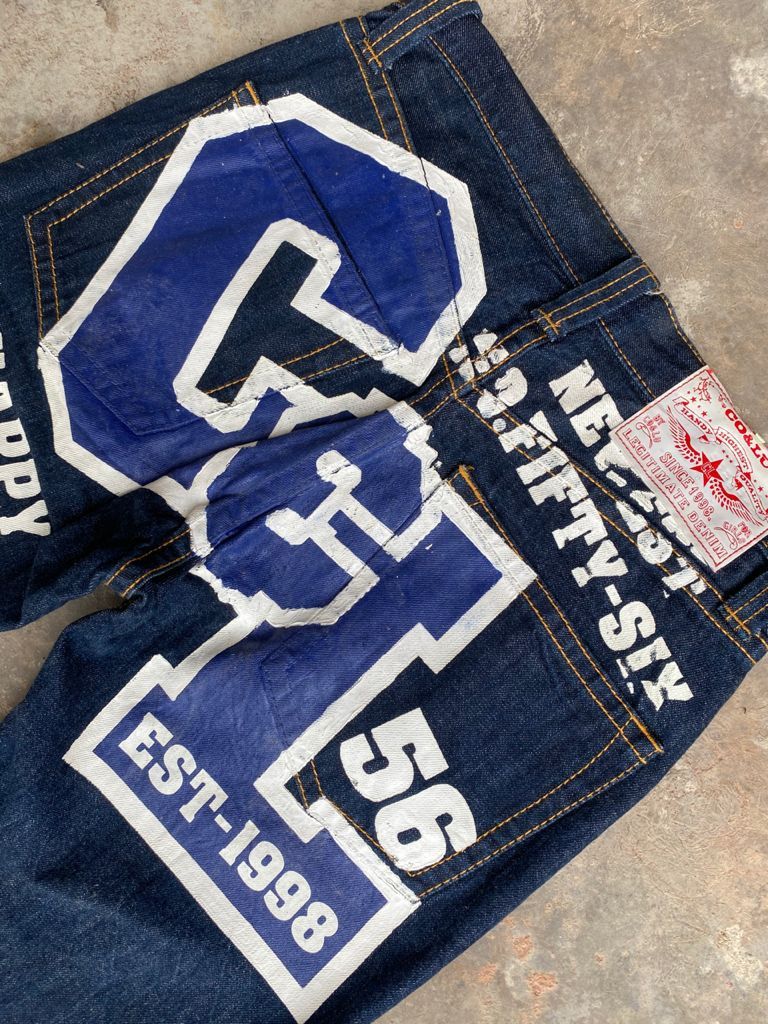 Japanese Brand GRAIL🔥Vintage Co&Lu Denim Selvedge Japanese Brands Size US 30 / EU 46 - 10 Thumbnail