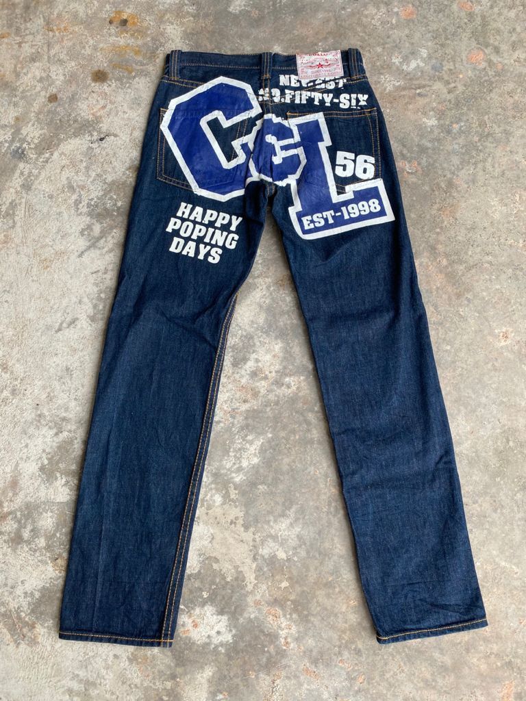 Japanese Brand GRAIL🔥Vintage Co&Lu Denim Selvedge Japanese Brands Size US 30 / EU 46 - 1 Thumbnail
