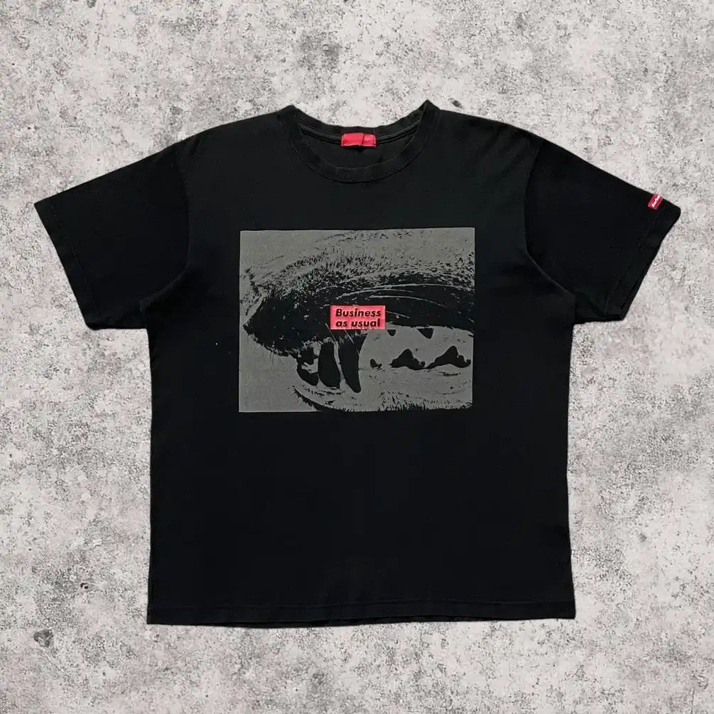Vintage Barbara Kruger Business As Usual Art Tshirt