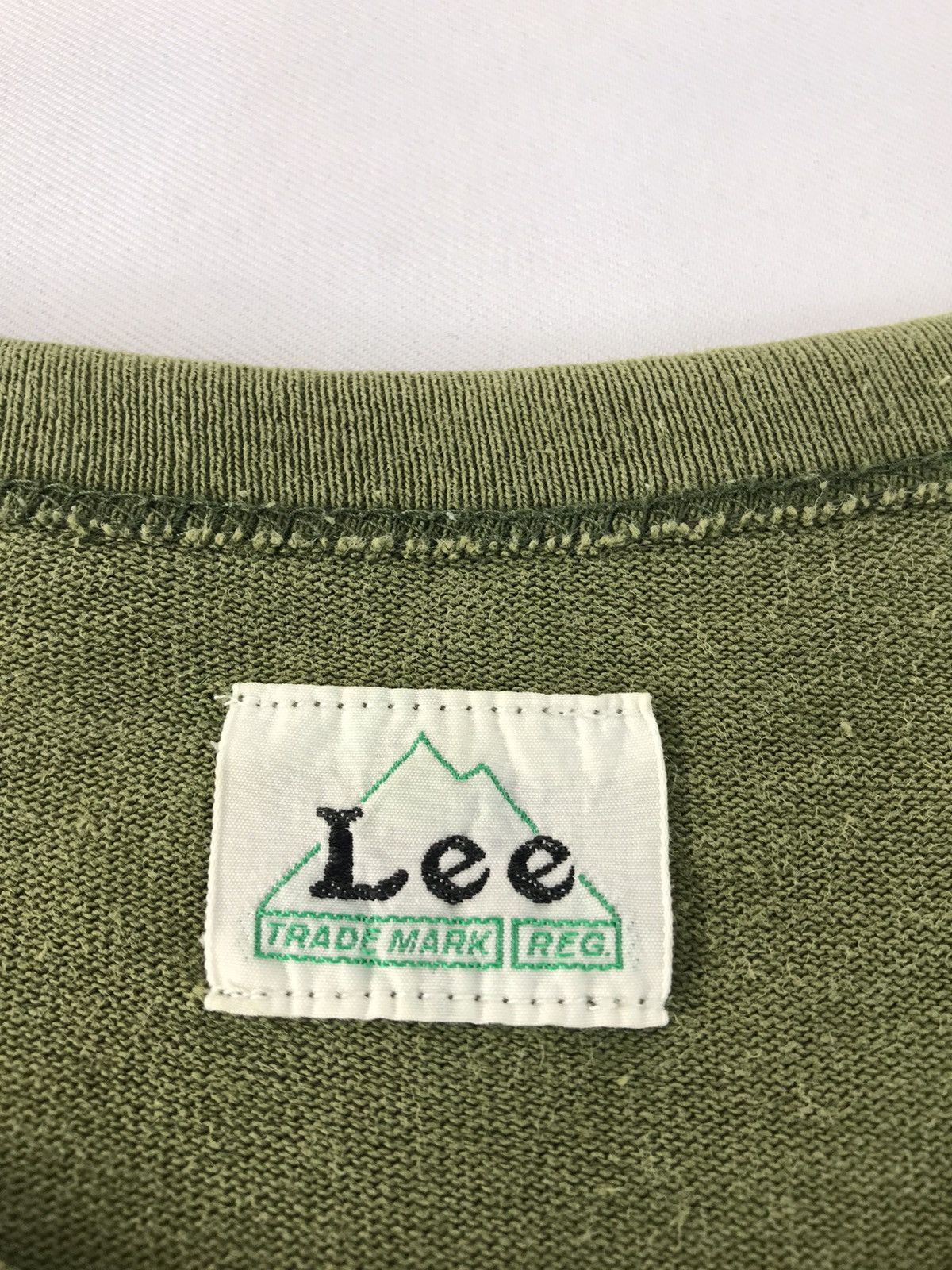 Lee × Vintage Vintage Lee Singgle Pocket Logo Tee Design Size US M / EU 48-50 / 2 - 5 Thumbnail