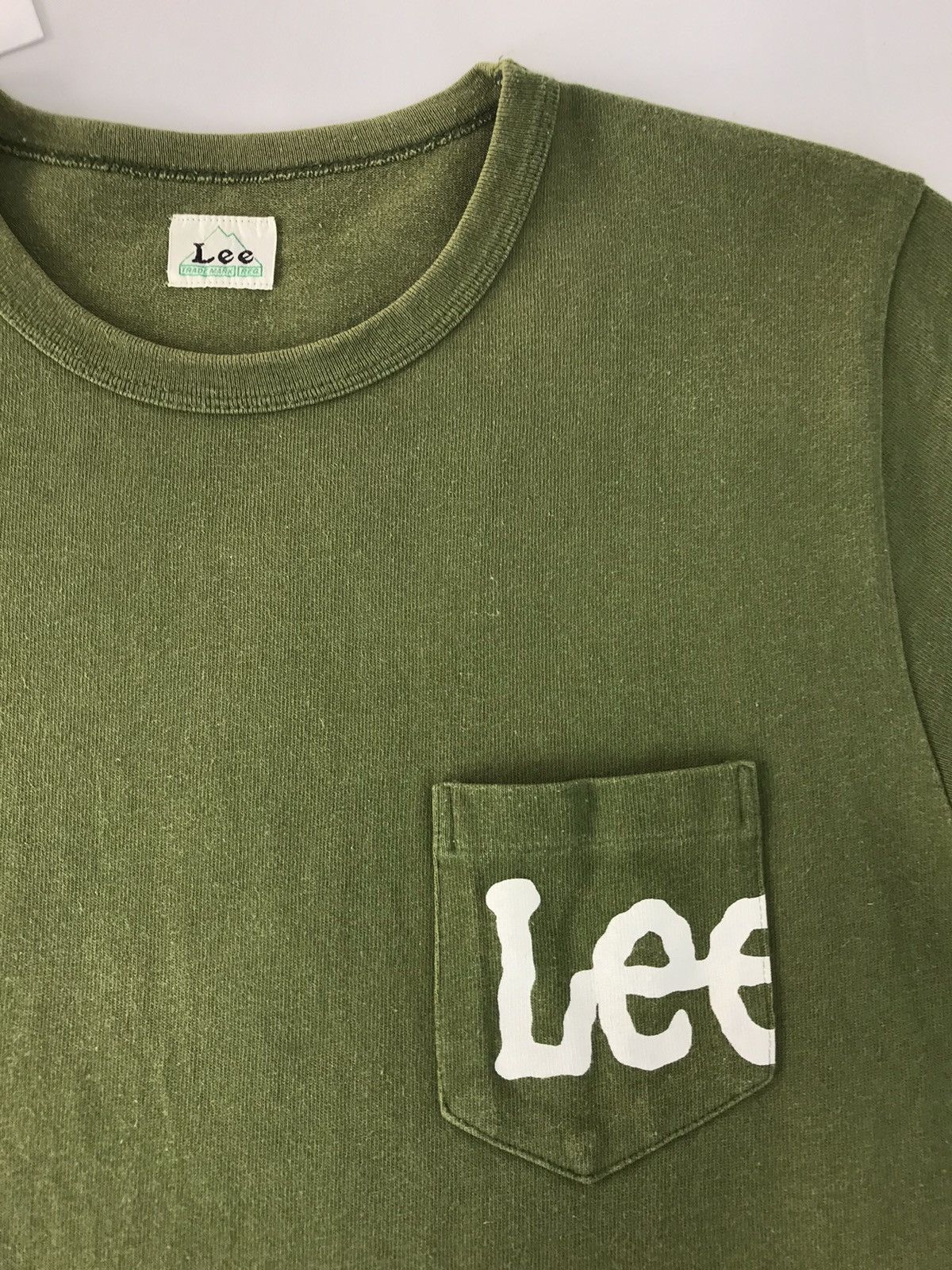 Lee × Vintage Vintage Lee Singgle Pocket Logo Tee Design Size US M / EU 48-50 / 2 - 4 Thumbnail