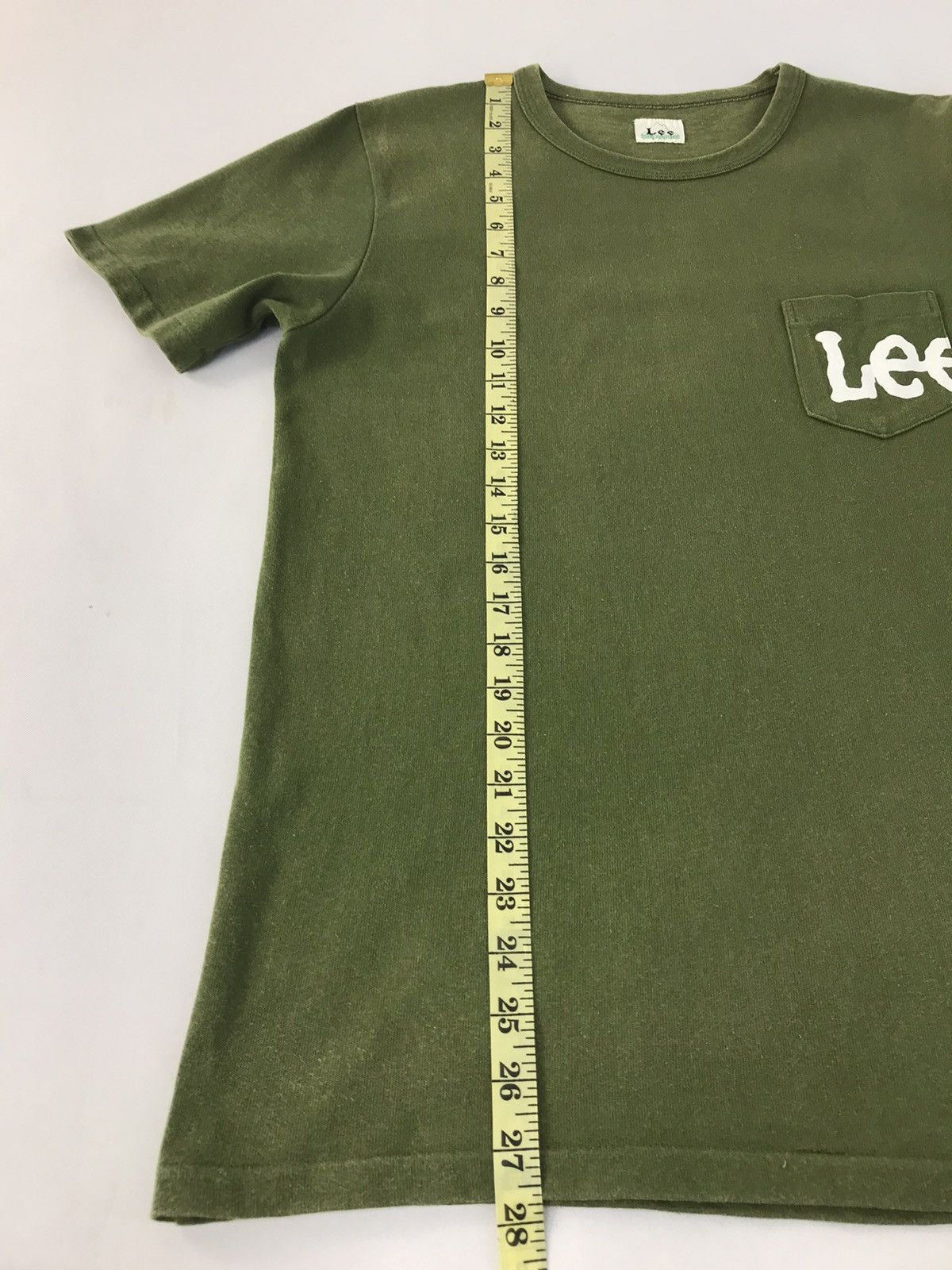 Lee × Vintage Vintage Lee Singgle Pocket Logo Tee Design Size US M / EU 48-50 / 2 - 9 Thumbnail