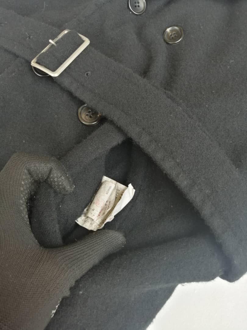 Comme des Garcons Homme Plus GRAIL🔥AD2000 Comme Des Garcons Homme Plus Black Wool Trench Size US M / EU 48-50 / 2 - 9 Thumbnail